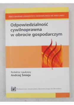 Odpowiedzialność cywilnoprawna w obrocie gospodarczym