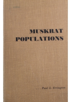 Muskrat Populations