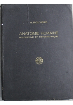 Anatomie humaine 1924 r