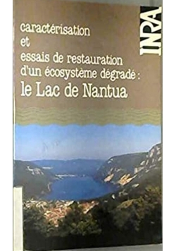 Caracterisation et essais de restaurations dun ecosysteme degrade Le lac de nantua