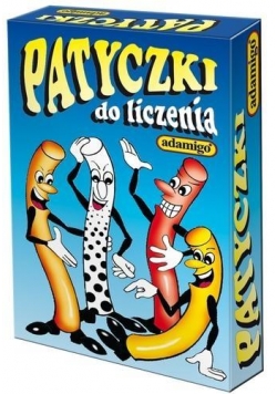 Patyczki do liczenia długie ADAMIGO