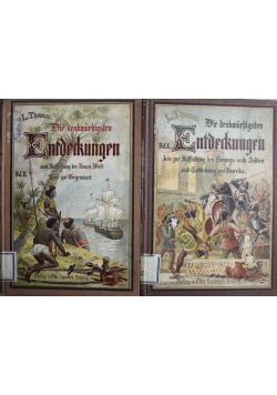 Die denkwurdigsten Entdeckungen Tom I i II ok 1900 r.