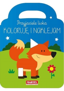 Przyjaciele liska - koloruję i naklejam