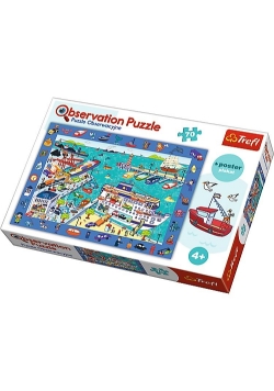 Puzzle 70 "Obserwacyjne" Odwiedzamy port TREFL