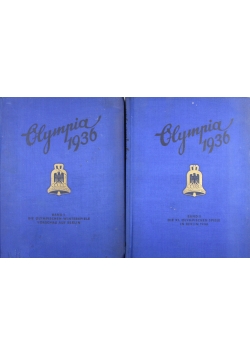 Die Olympischen Spiele 1936 Tom I i II 1936 r.