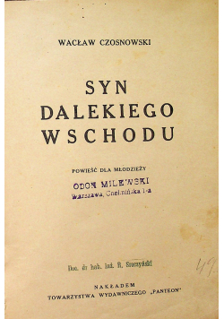 Syn dalekiego wschodu