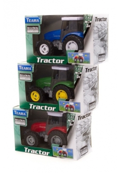 Teama Traktor midi czerwony 1:43