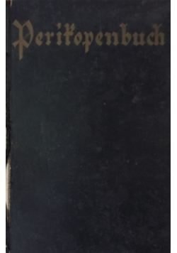 Perikopenbuch, 1939 r.