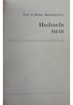 Hodowla świń