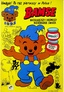 Bamse nr 1 Najsilniejszy i najmilszy niedźwiadek świata