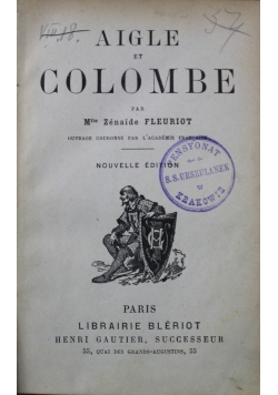 Aigle et Colombe 1877 r.