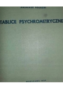 Tablice Psychrometryczne