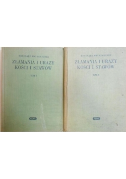Złamania i urazy kości i stawów,  tom 1-2