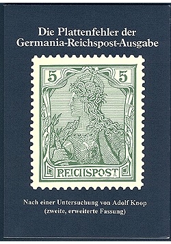 Die Plattenfehler der Germania-Reichspost-Ausgabe