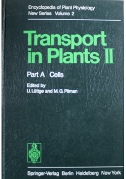 Transport in Plants II Part A