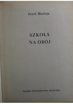 Szkoła na obój