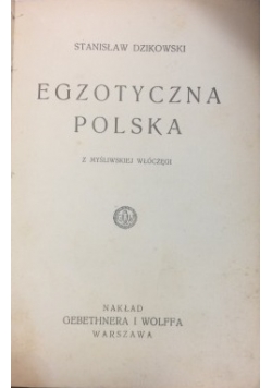 Egzotyczna Polska, 1931 r.