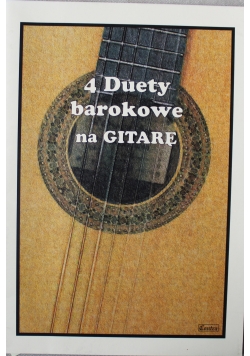 4 Duety barokowe na gitarę