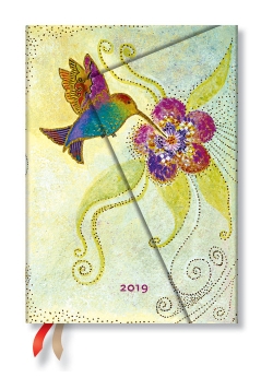 Kalendarz książkowy Hummingbird Midi Day-at-a-Time 2019