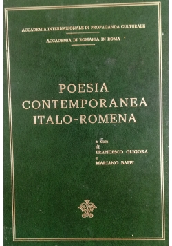 Poesia Contemporanea Italo - Romena