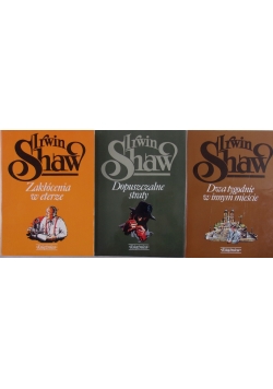 Irwin Shaw - zestaw 3 książek