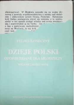 Dzieje Polski. Opowiadanie dla młodzieży