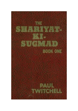 The Shariyat Ki-Sugmad book one