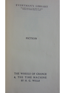 The wheels of chance the time machine, 1946r.