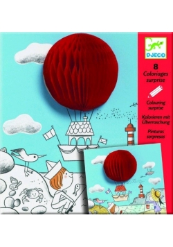 Kolorowanka z niespodzianką - Balon
