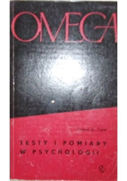 Omega. Testy i pomiary w psychologii