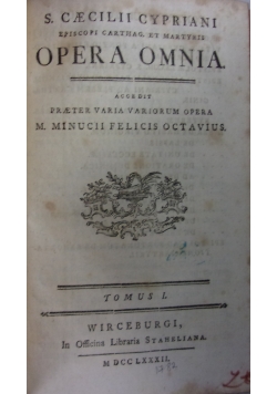 Opera Omnia ,1782r.