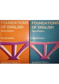 Foundations of English. Student's ' Book 1, 3
