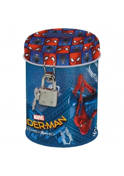 Skarbonka z kłódką Spider-Man Homecoming 10 DERFOR