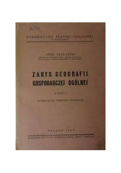 Zarys geografii gospodarczej ogólnej, 1947 r.