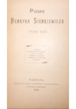 Pisma Henryka Sienkiewicza  Tom XII, "Jamioł"