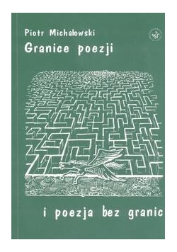 Granice poezji i poezja bez granic, autograf