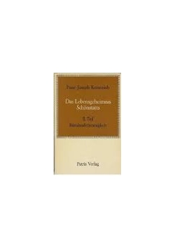 Das Lebensgeheimnis Schonstatts
