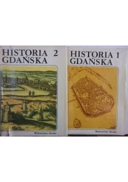 Historia Gdańska ,Tom I i II