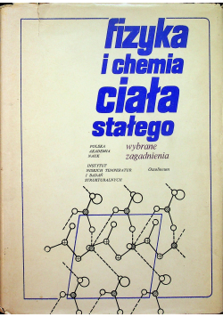 Fizyka i chemia ciała stałego