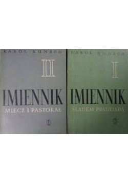 Imiennik, Zestaw 2 książek