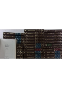 Encyclopedia Britannica , Tomy od 1 do 29 + 4 suplementy