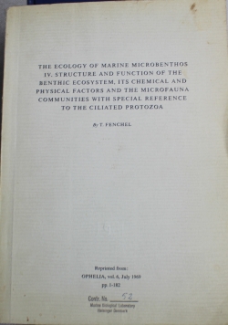 The ecology of marine microbenthos IV structure and function of the benthic eosystem