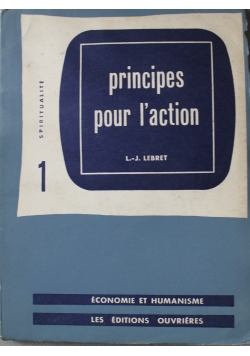 Principes pour l'action