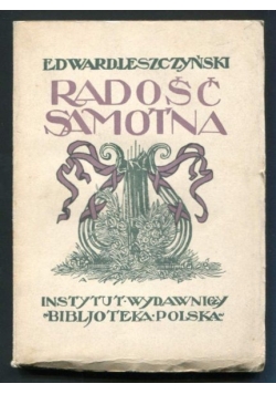 Radość Samotna, 1923 r.
