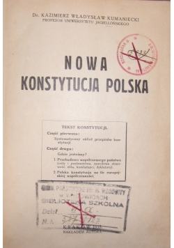 Nowa Konstytucja Polska, 1935 r.