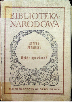 Żeromski Wybór opowiadań