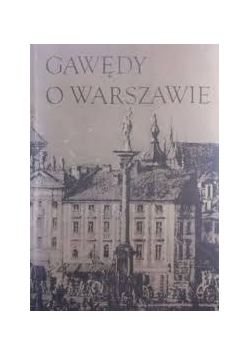 Gawędy o Warszawie ,1937r.