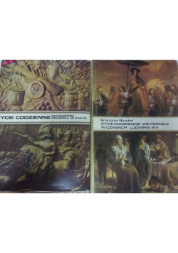 Życie codzienne we Francji w czasach Ludwika XIV/Życie codzienne Magnaterii Polskiej w XVII w.- zestaw 2 książek