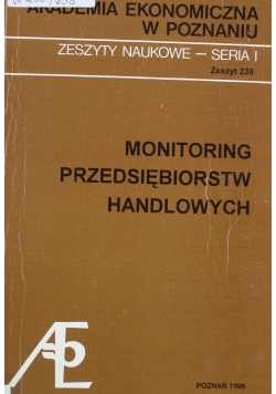 Monitoring przedsiębiorstw handlowych