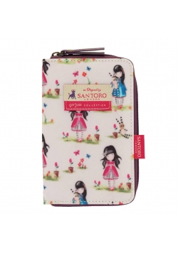 Portfel z suwakiem - Pastel Pattern... Ladybird